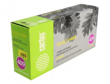 Картридж Cactus CS-CLT-Y409S желтый для Samsung CLP-310/315/CLX-3170/3175/3175FN (1000стр.)