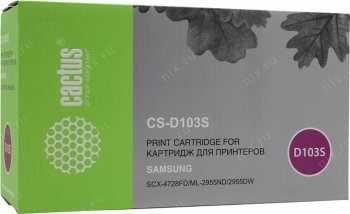 Картридж Cactus CS-D103S для Samsung ML2950/2955,SCX4729/4728