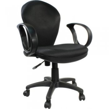Кресло офисное Бюрократ CH-687AXSN/#B-JP-15-2 (чёрный пластик, чёрная ткань)