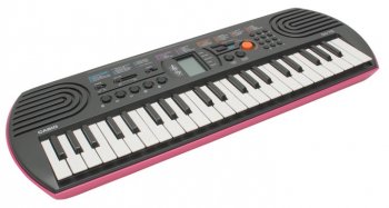 Синтезатор Casio <SA-78> (Детский, 44 клавиши,100 инструментов,2x1.2W, LCD, Без БП)