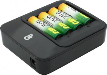 Зарядное устройство GP <GPPB550GS250-2CR4> PowerBank (NiMH, AA/AAA) +AAx4шт аккум