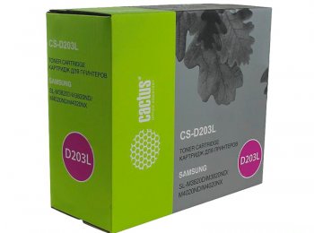 Картридж CACTUS MLT-D203L/SEE [CS-D203L] для Samsung SL-M3820D/M3820ND/M4020ND/M4020NX, 5000 стр., черный