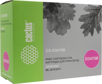 Картридж Cactus CS-D3470B ML-D3470B черный (10000стр.) для Samsung ML-3470/3471