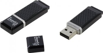 Накопитель USB SmartBuy Quartz series <SB4GBQZ-K> USB2.0 Flash Drive 4Gb (RTL)