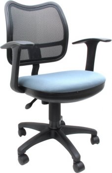 Кресло офисное Бюрократ Ch-797AXSN черный сиденье серый 26-25 сетка/ткань крестовина пластик