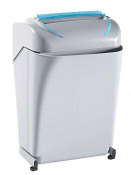 Уничтожитель бумаги Kobra 240 SS5 Turbo серый (секр.Р-2) ленты 52лист. 35лтр. скрепки скобы пл.карты CD