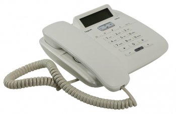 Стационарный телефон Gigaset DA610 <White> (ЖК диспл)