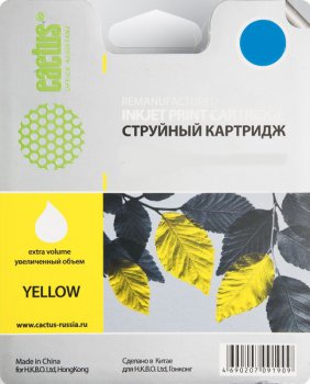 Картридж Cactus CS-EPT1714 17XL желтый (10мл) для Epson XP-33/103/203/207/303/306/403/406