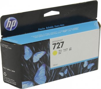 Картридж HP №727 B3P21A желтый для Designjet T920/T1500 ePrinter series 130-ml