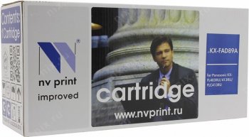 Драм-картридж совместимый NV-Print аналог KX-FAD89A для Panasonic KX-FL403/413