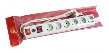 Сетевой фильтр Most LR 3м (6 розеток) белый