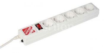 Сетевой фильтр Powercube SPG-B-10-WHITE 3м (5 розеток) белый