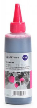 Чернила Cactus CS-I-EPT0483 пурпурный (100мл) Epson Stylus Photo R200/R220/R300/R320/R340