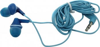 Наушники вкладыши Panasonic RP-HJE125E 1.1м голубой проводные в ушной раковине (RP-HJE125E-Z)