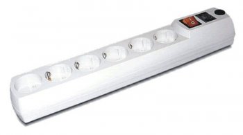 Сетевой фильтр Most H6 2м (6 розеток) белый