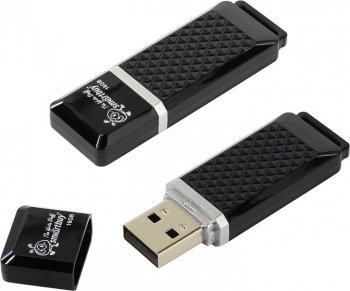 Накопитель USB SmartBuy Quartz series <SB16GBQZ-K> USB2.0 Flash Drive 16Gb (RTL)