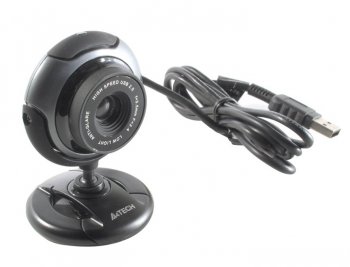 Веб-камера A4-Tech WebCam <PK-710G> (USB2.0, 640x480, микрофон)