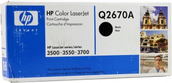 Картридж HP Q2670A (№308A) Black для COLOR LJ 3500/3550/3700 серии