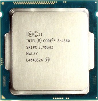 Процессор Intel Core i3-4360 3.7 GHz/2core/SVGA HD Graphics 4600/0.5+4Mb/54W/5 GT/s LGA1150