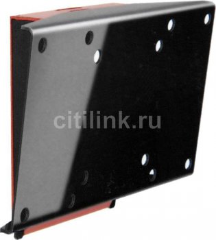 Кронштейн Holder LCDS-5061 черный глянец для ТВ 19-32" настенный +10° (до 30кг)