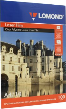 Пленка Lomond 0703411 A4/10л. для цветных лазерных принтеров дл 2880dpi