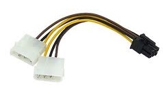 Кабель Ningbo 2x5.25"-6pin питание для видеокарт (RTL-C32)