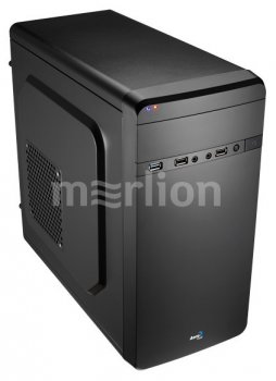 Корпус Minitower Aerocool <Qs-180> MicroATX без БП