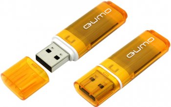 Накопитель USB Qumo Optiva <QM32GUD-OP1-Orange> USB2.0 Flash Drive 32Gb (RTL)