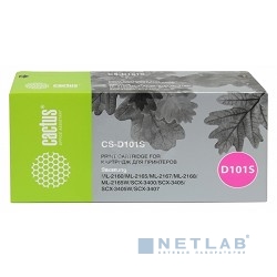 Картридж Cactus CS-D101SS черный для Samsung ML-2160/2165/2167/2168/SCX-3400/3405 (1500стр.)