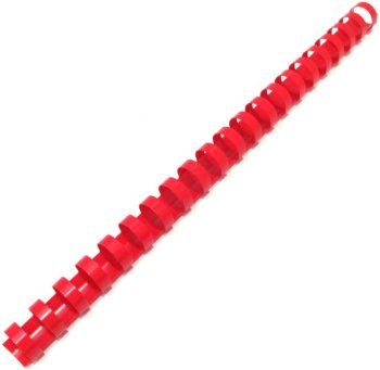 Пружина пластиковая Fellowes <53472> для переплёта (Red, A4,d=16мм, уп.100шт)