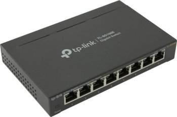 Коммутатор TP-LINK <TL-SG108E> 8-Port Gigabit Smart (8UTP 10/100/1000 Mbps)