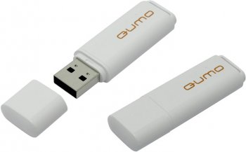 Накопитель USB Qumo Optiva <QM16GUD-OP1-White> USB2.0 Flash Drive 16Gb (RTL)