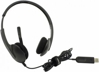 Наушники с микрофоном Logitech USB Headset H340 (наушники ,USB)<981-000475/508>
