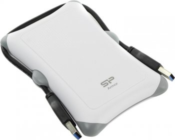 Внешний жесткий диск Silicon Power <SP020TBPHDA30S3W> Armor A30 White USB3.0 Portable 2.5" HDD 2Tb EXT (RTL)