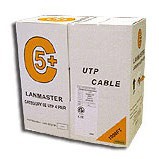 Кабель UTP LANMASTER (LAN-5E-) 4 пары. кат. 5Е 350Mhz. 305 м