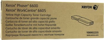 Картридж Xerox 106R02235 Yellow для Phaser 6600, Workcentre 6605 (повышенной емкости)