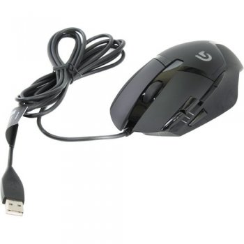 Мышь Logitech G402 Hyperion Fury Mouse (RTL) USB 8btn+Roll <910-004067>