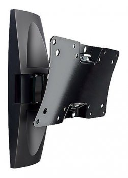 Кронштейн Holder LCDS-5062 черный глянец для ТВ 19-32" настенный +15° поворот 50° (до 30кг)