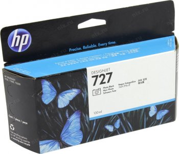 Картридж HP №727 B3P23A фото черный для Designjet T920/T1500 ePrinter series 130-ml