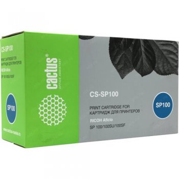 Картридж Cactus CS-SP100 черный для Ricoh SP100/100SU/100SF (2000стр.)