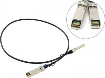 Кабель DAC (Direct Attach Cable) D-Link 10-GbE SFP+ 1m Direct Attach (DEM-CB100S)