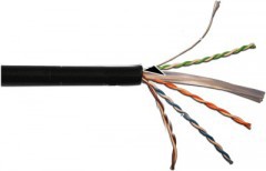 Кабель UTP Lanmaster NM-UTP5E2PR-CU кат.5E U/UTP 2 пары PVC внутренний 305м серый