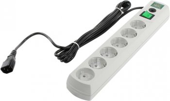 Сетевой фильтр Most RG-U 3м (6 розеток) белый