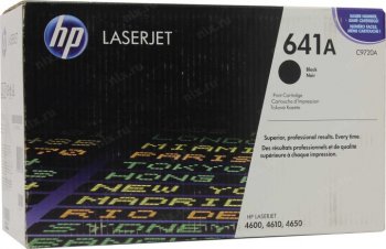 Картридж HP C9720A (№641A) Black для COLOR LJ 4600 серии