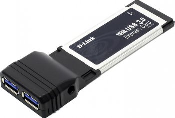 Адаптер интерфейса D-Link <DUB-1320> Adapter Express Card/34mm--> USB3.0 2 port