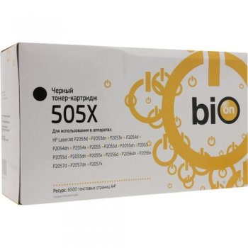 Картридж Bion BCR-CE505X для HP LaserJet P2055/P2035 (6500 стр.),Черный , с чипом