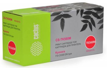 Картридж Cactus CS-TK560M TK-560 пурпурный (10000стр.) для Kyocera FS-C5300DN