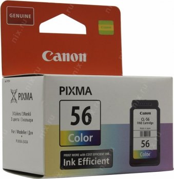 Картридж Canon CL-56 для PIXMA E464. Цветной. 300 страниц.