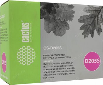 Картридж Cactus CS-D205S для Samsung ML3312/3310/3710,SCX5639/5739/4835/4833/5637/5737