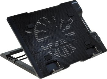Подставка для ноутбука Zalman ZM-NS2000 (17”, 3xUSB, 200мм вентилятор, черный, stereo speaker)